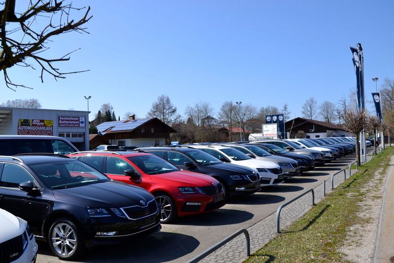 Das Autohaus Niedermayer hat ständig mehrere Hundert Fahrzeuge im Bestand. (Mauritz/»kfz-betrieb«)