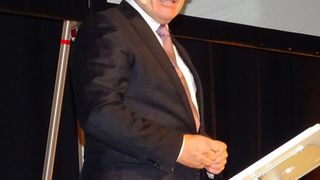 Skoda-Vorstandschef Bernhard Maier skizzierte auf dem 19. IFA-Branchengipfel seine Überlegungen zur Zukunft der Automobilbranche. (Seyerlein / »kfz-betrieb«)