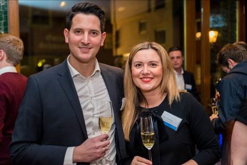 Aline Gauthier, Samsung mit Carim Moursi , Wortmann (Bild: Samsung)