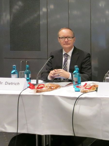 „Die Personalisierte Medizin erfordert neue Produktionstechnologien“, Dr. Thomas Roland Dietrich, Ivam Fachverband für Mikrotechnik. (Bild: Schäfer)