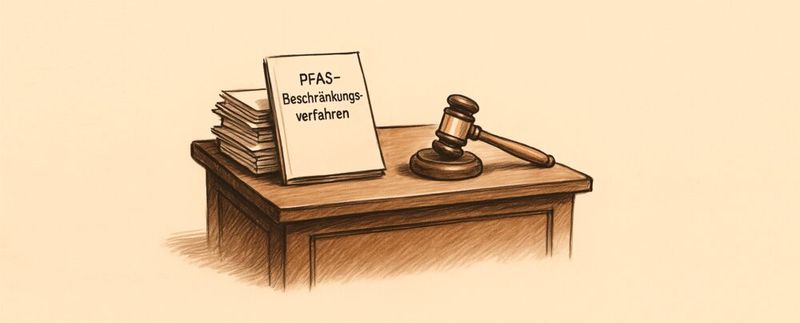PFAS gelten als Gefahr für Umwelt und Gesundheit, doch sie sind auch in vielen Industrie-, Medizin- und Spezialanwendungen (noch) nicht zu ersetzen. Ein EU-Verbot der Substanzklasse beschäftigt daher weiterhin die Behörden. Nun gibt es einen neuen Zwischenstand. (Symbolbild)(Bild:  GPT Image Generator / KI-generiert)