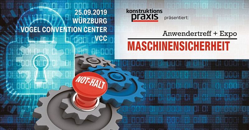 Der 7. Anwendertreff Maschinensicherheit findet am 25. September 2019 in Würzburg statt.  (VCG )