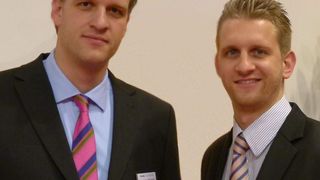 v.l. Mit Hannwelm Steinebach und Felix Steinebach hat die TWK-Elektronik  ihre Geschäftsleitung erweitert (TWK)