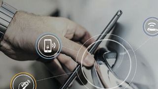 Die neue Digital-Key-Lösung basiert auf NFC-Chipsätzen und Secure-Element-Technologien von NXP sowie dem neuen für Automobilanwendungen qualifizierten NXP-Secure-Element. (NXP)