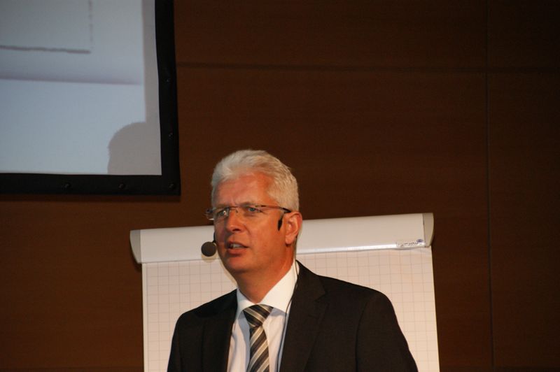 Stefan von Dreusche von Datacore referierte vor großem Publikum. (Archiv: Vogel Business Media)