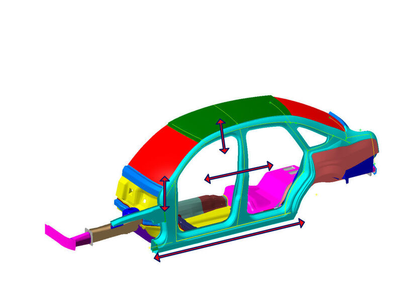 Mithilfe der Parametrik lässt sich ein CAD-Modell virtuell optimieren (Tecosim)