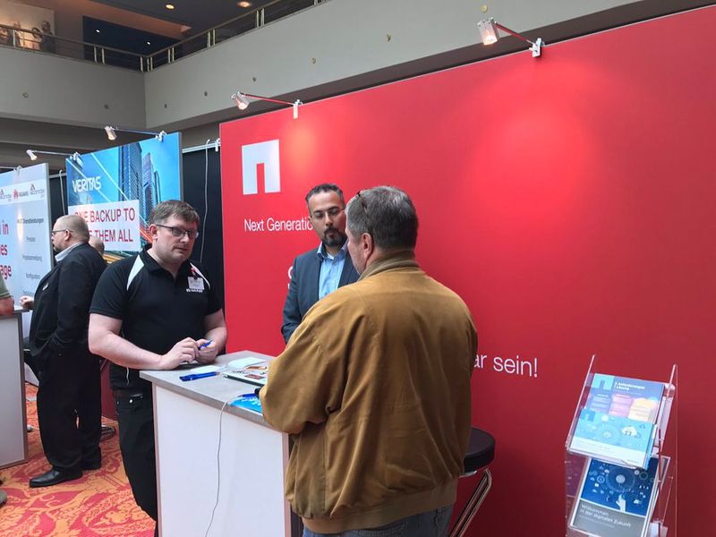 Das Next Generation Datacenter stellte der NetApp-Distributor Ingram auf der Storage Conference vor. (Bild: Vogel IT-Medien)