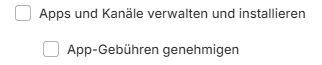 Screenshot der Rechte für Apps.(Bild:  M. Schmitd)
