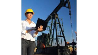 Operators recording characteristic measurement in an oil well. (Picture: depositphotos.com/branex)