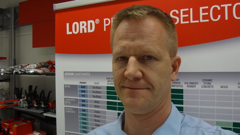 Uwe Manert von lord Germany befasst sich in seinem Vortrag mit der Zukunft der Leichtbauwerkstoffe und der Werkstoffanalyse. (Bild: Lord Germany)