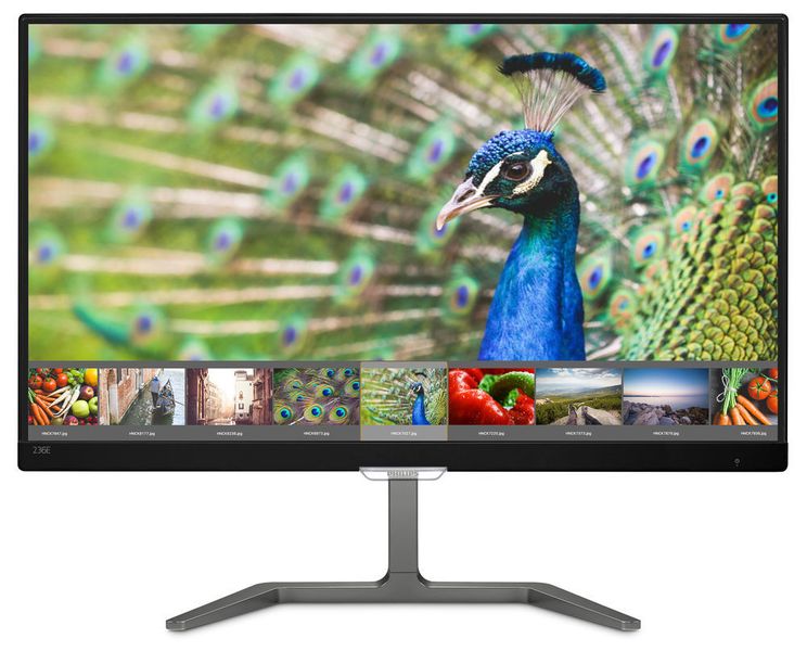 Die Monitore der E7-Baureihe bieten ein Ultracolor-Panel mit erweitertem Farbraum. (Philips)