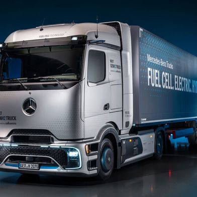 Daimler Truck hat die nächste Version des Trucks GenH2 vorgestellt. Er soll in einer Kleinserie entstehen. (Bild: Daimler Truck)