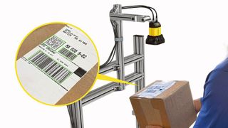 Im Gegensatz zu herkömmlichen Laserscannern dekodieren bildbasierte Barcodeleser ein digitales Bild und lesen jede Symbologie. (Bild: Cognex)