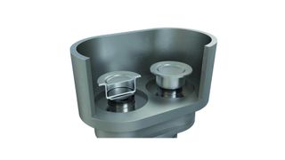 Abb. 1: Optimiertes thermisches System: Concavus Pan – Corona Sensor – Arena Furnace (Bild: Netzsch-Gerätebau)