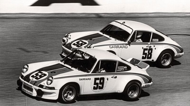 Anfang Februar 1973 geht beim 24-Stunden-Rennen von Daytona ein von Peter Gregg und Hurley Haywood pilotierter RSR mit 22 Runden Vorsprung durchs Ziel. (Bild: Porsche AG)
