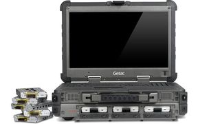 Der X500 Rugged Mobile Server von Getac ist nach der Militärnorm MIL-STD-810G und nach IP65 zertifiziert. (Bild: Getac)