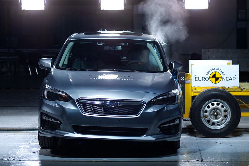 ... die Subaru-Modelle Impreza ... (Bild: Euro-NCAP)