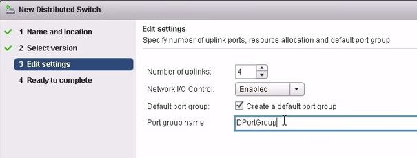 Abbildung 5: Portgruppen erstellen Administratoren während der Erstellung der vDS oder nachträglich in den Einstellungen. (Bild: Joos)
