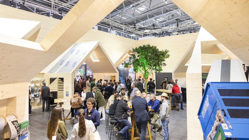 ​Leitthema Material & Ressource: Ist der Rohstoff von morgen bereits verbaut?​ (Bild:  Messe München GmbH)