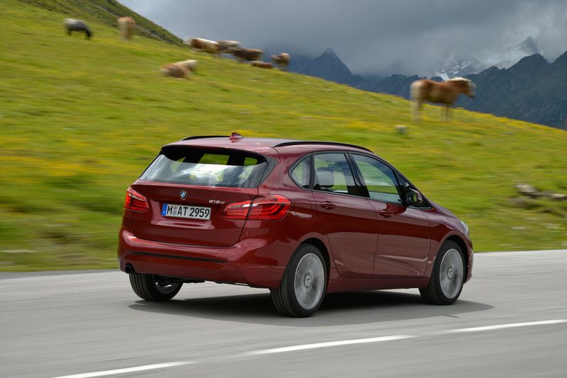 Platz 3 im Ecotest: BMW 218d Active Tourer Advantage Steptronic (74 Punkte) (BMW)