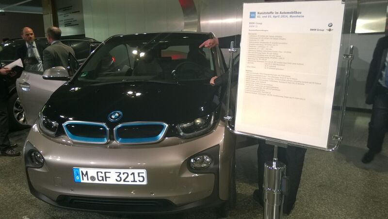 Der neue BMW i3 mit CFK-Passagierzelle, Aluminium-Chassis und elektrischem Antriebsstrang. (Bild: D. Quitter, konstruktionspraxis)