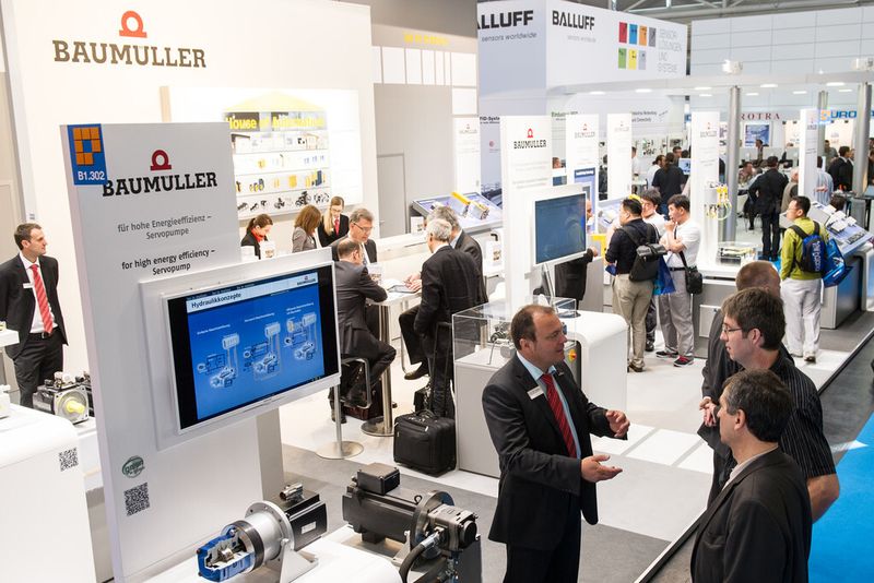Rückblick: Impressionen von der Automatica 2012. (Bild: Messe München)