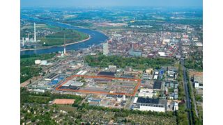 Kabelspezialist nkt cables zieht um. Die Verwaltungs- und Produktionsgebäude befinden sich zukünftig im Köln-Flittarder Teil des Chempark Leverkusen.  (Bild: Currenta)