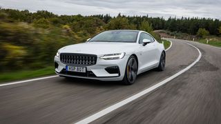 Erste Tesfahrt mit dem Polestar 1 – der doch nicht ganz rein elektrisch unterwegs ist. (Istvan Csiszar/Polestar)