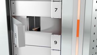 Das Einzelausgabesystem „Tool24“ der Hoffmann Group feiert auf der Logimat 2017 seine Weltpremiere. (Hoffmann Group)