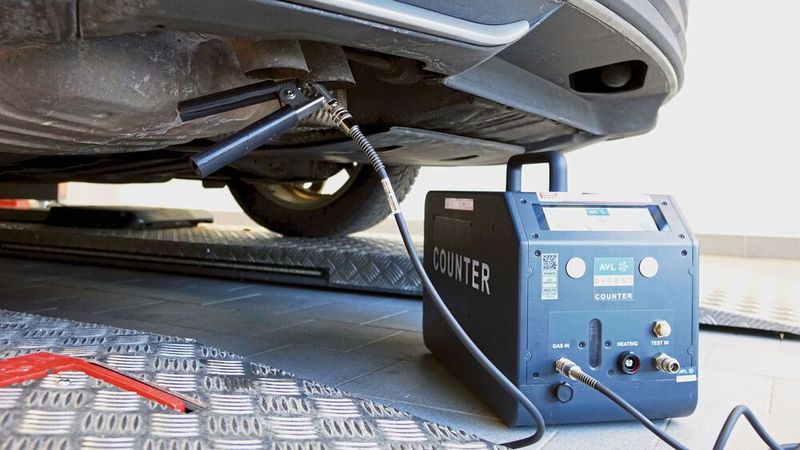 AVL Ditest war der erste Hersteller, der eine Bauartzulassung für sein PN-Messgerät bekommen hat. Andere warten noch heute darauf.(Bild:  Dominsky – VCG)