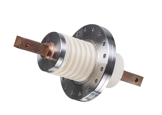 High-current bushing for an oil transformer.(Image: KYOCERA Europe GmbH)