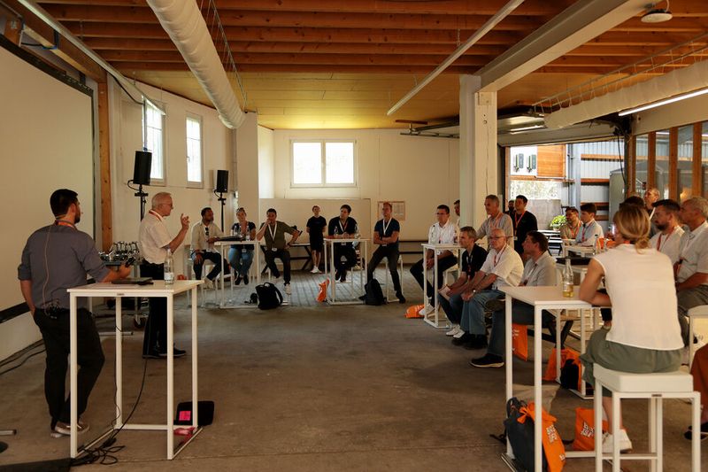 Impressionen vom Ystral „Solution Village“ (Bild: Ystral)