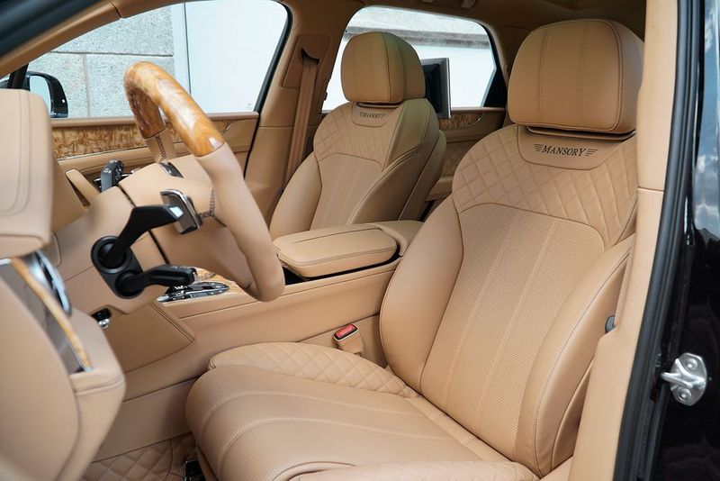 Im Innenraum ist bei Mansory mehr Leder möglich als im Original. (Mansory)