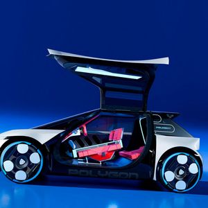 There are only two doors, but they open upwards and allow rear passengers to enter comfortably.(Image: Peugeot)