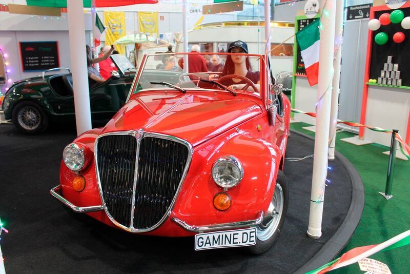 Der Fiat 500 Gamine, ... (Autodrom)