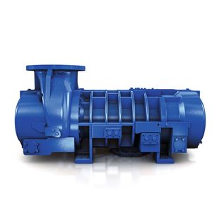 Verdichten für die Energiewende: Mit dem VRW536M baut Aerzen sein Portfolio an Schraubenkompressoren für die Wasserstoffverdichtung weiter aus.(Bild:  Aerzen)