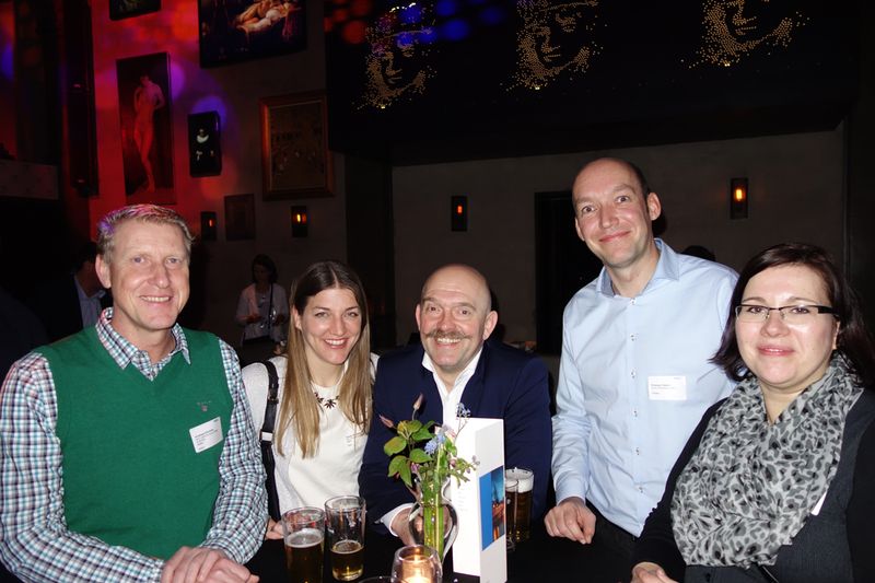 (v. l.) Andreas Brueckner, Daniela Dexheimer und Wolfram , NEC, Christoph Spahn, ALSO und Anne Linder, Lang AG (Bild: IT-BUSINESS)