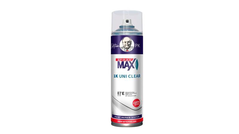 Anlässlich des 25-jährigen Jubiläums gibt es die Top-Seller-Produkte von Spray-Max in der „Edition PK“ mit 25 Prozent mehr Inhalt.
