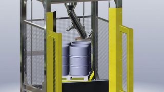 Die neue Kombi-Befüllstation (Bild: Dinnissen)