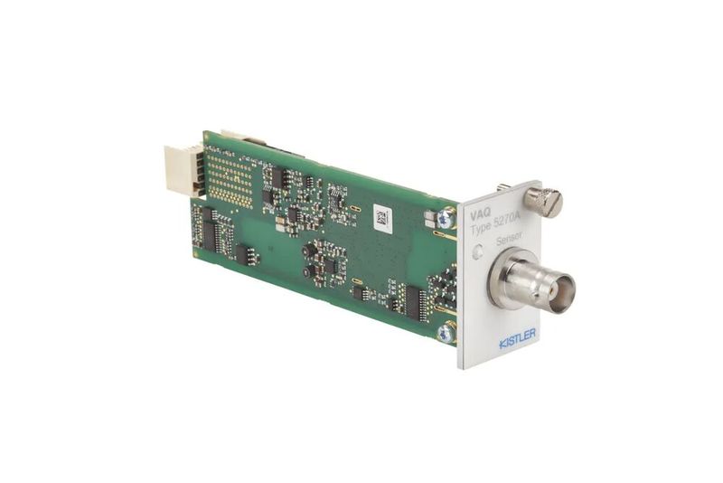 Dank VAQ-Modulen – die ±60 V Universalspannungseingänge für KiBox Lab bereitstellen – lässt sich eine Vielzahl von Sensoren und Signalen mit dem neuen Mehrkanal-Datenerfassungssystem von Kistler nutzen. (Bild: Kistler Gruppe)