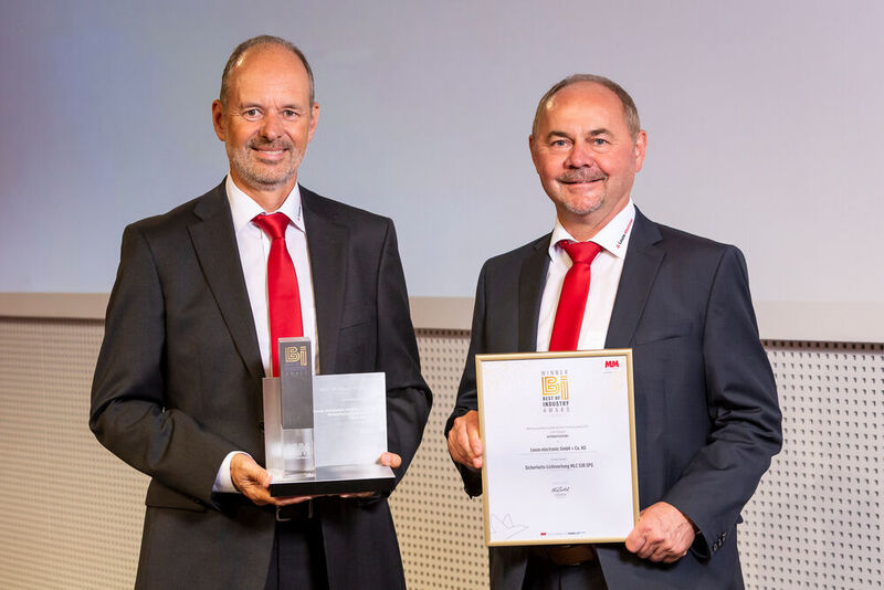 In der Kategorie Automatisierung ging der Best of Industry Award an den Sicherheits-Lichtvorhang MLC 530 SPG der Leuze electronic GmbH + Co. KG. (Stefan Bausewein)