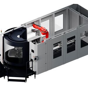 Mit dem neuen Sfix-System und der zugehörigen S-Cell bietet SW eine neue Lösung für modulare und automatisierte Spanntechnik.(Bild:  Schwäbische Werkzeugmaschinen)