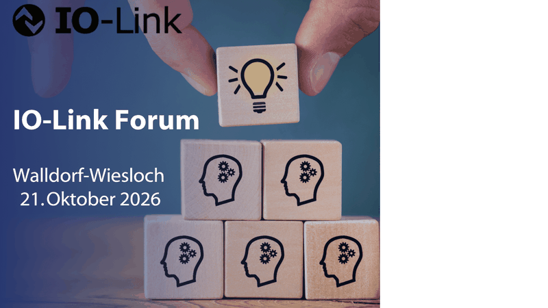 Das IO-Link Forum richtet sich an Anwender, Maschinen- und Anlagenbauer, Entscheider, Systemintegratoren sowie Entwickler. Die Teilnehmer erwartet ein ganzer Tag mit Fachvorträgen, Praxisberichten, Expertenwissen und intensiven Networking-Möglichkeiten innerhalb der IO-Link Community.(Bild:  ©fotogestoeber/stock.adobe.com; IO-Link Community)