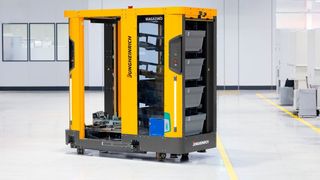 Der vollautonome Mobile Robot SOTO stellt eine Innovation im Bereich der industriellen Materialversorgung dar. (Bild: Jungheinrich)
