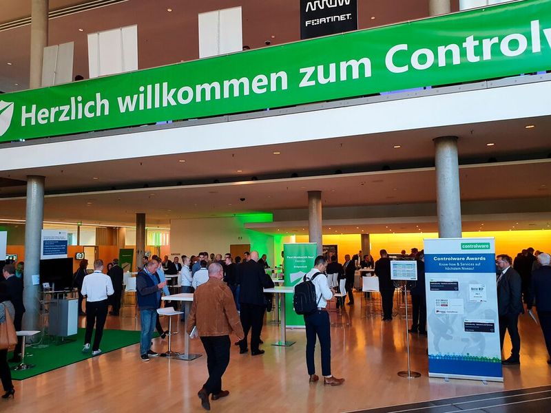 Über 300 IT-Experten folgten der Einladung von Controlware und besuchten den Security Day in Hanau. (Bild: Vogel IT-Medien)