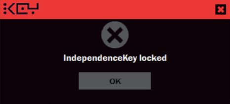 Wenn das Master-Passwort mehr als fünfmal hintereinander falsch eingegeben wurde, sperrt der Schlüssel. (Bild: Intellicomp)