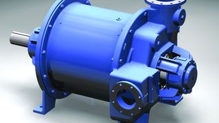 Die Nash Vectra XL 750 kann sowohl als Vakuumpumpe wie auch als Kompressor eingesetzt werden.  (Bild: Gardner Denver Nash)