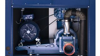 Mit reaktiven Schalldämpfern senkt Aerzen die Lärmemissionen auf der Druckseite seiner Schraubenverdichter, Drehkolbengebläse und Drehkolbenerdichter. (Bild: Aerzen)