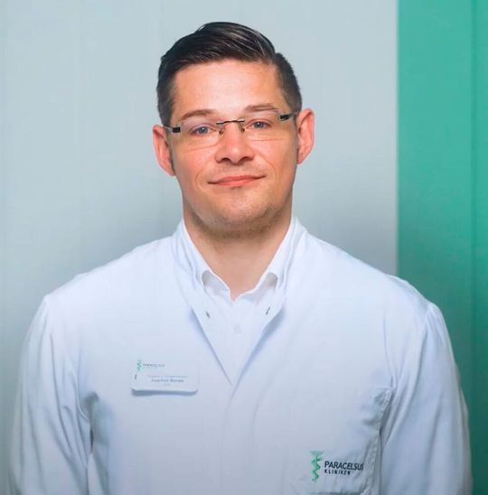 Joachim-Peter Biniek, Doktorand und Weiterbildungsassistent am Zentralinstitut für Krankenhaushygiene und Umweltmedizin der Paracelsus-Kliniken(© Valentin Pellio)