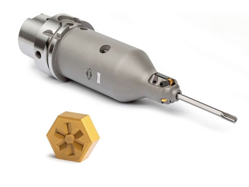 The HNHX indexable inserts feature a minimum of 12 cutting edges, thereby increasing the cost-effectiveness of valve seat machining to a new level. (Image:Mapal)